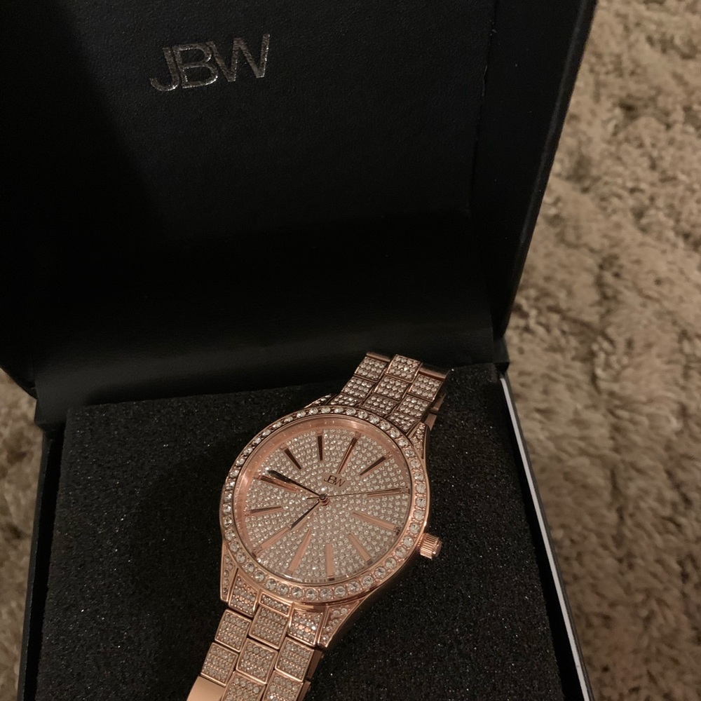 JBW Rose gold watch